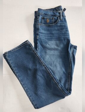 U.S. Polo Assn. Men's Medium Blue Straight Jeans Size 30x30